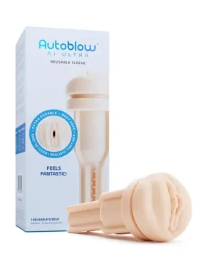 Autoblow A.I. Ultra Silicone Vagina Masturbator Sleeve