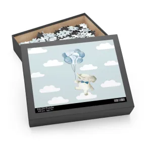 Baby Elephant Floating in the Clouds Jigsaw Puzzle 500-Piece