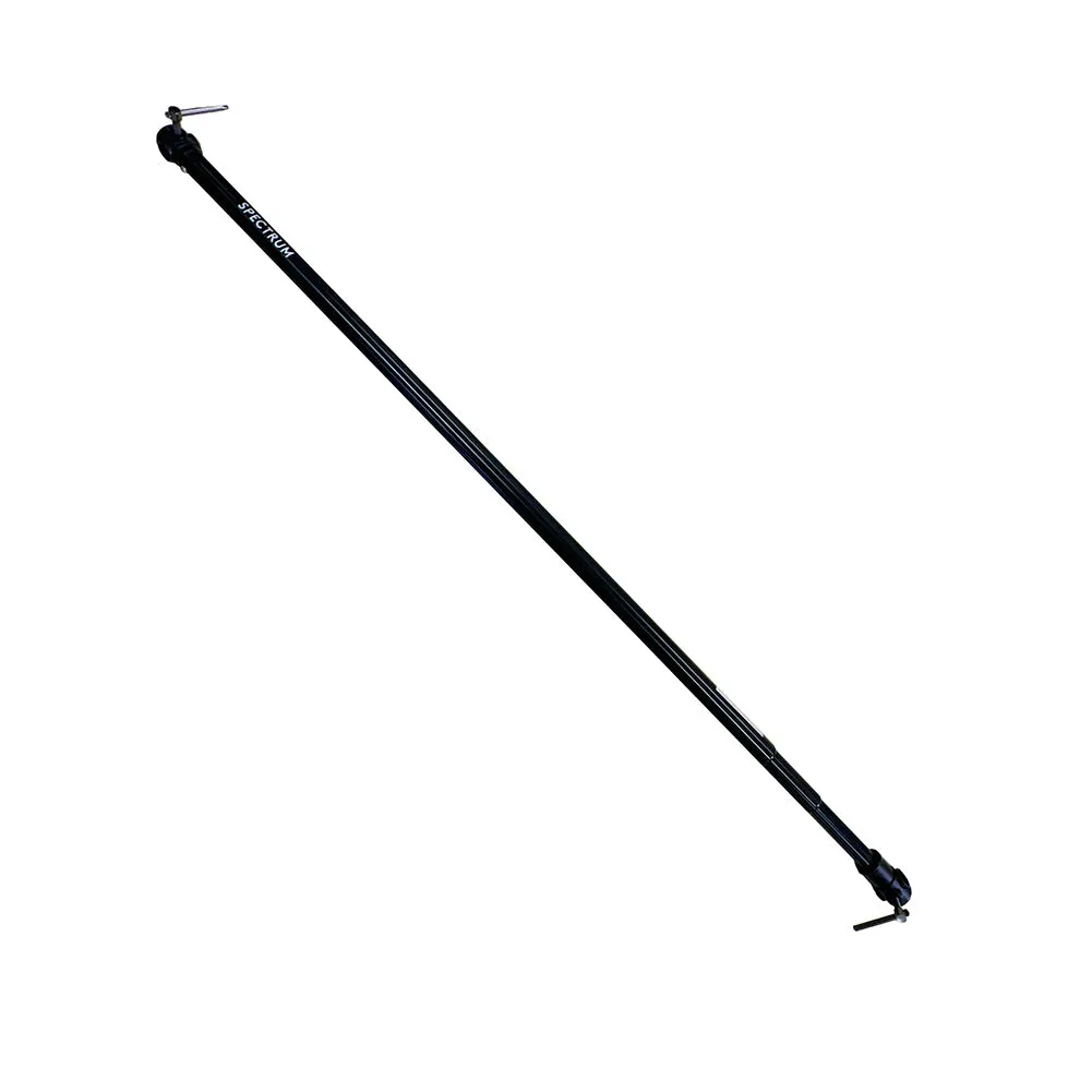 Backdrop Telescopic Crossbar Extension Pole  Rod (120 - 300cm) - Black