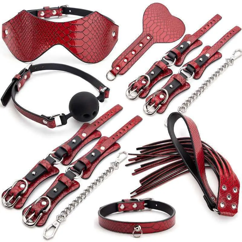 Bdsm Training Handcuffs and Leather Accessories in Stunning Gift Box