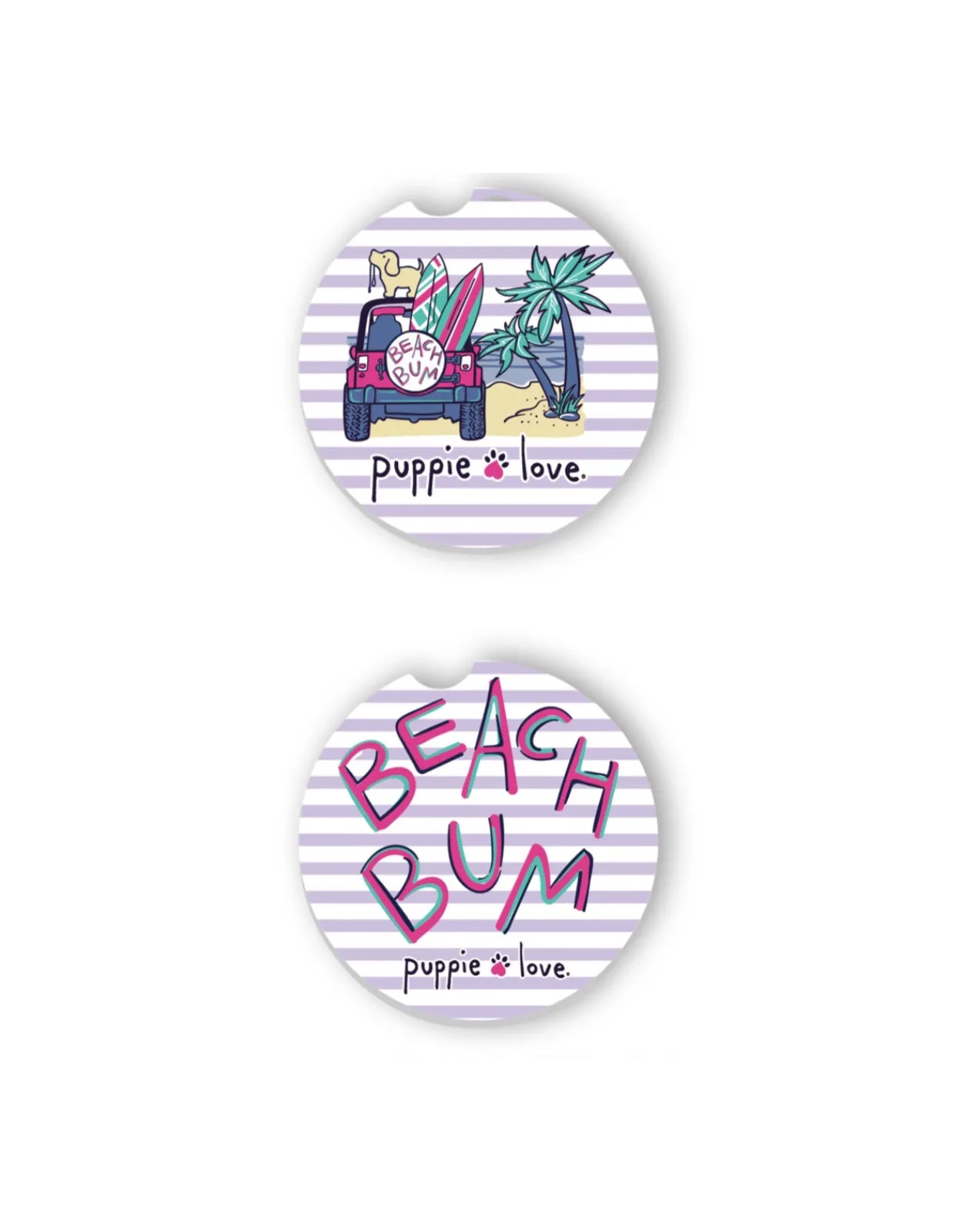 BEACH BUM PUP CAR COASTER