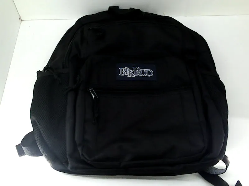 Bikrod Durable Black Backpack with Multiple Pockets