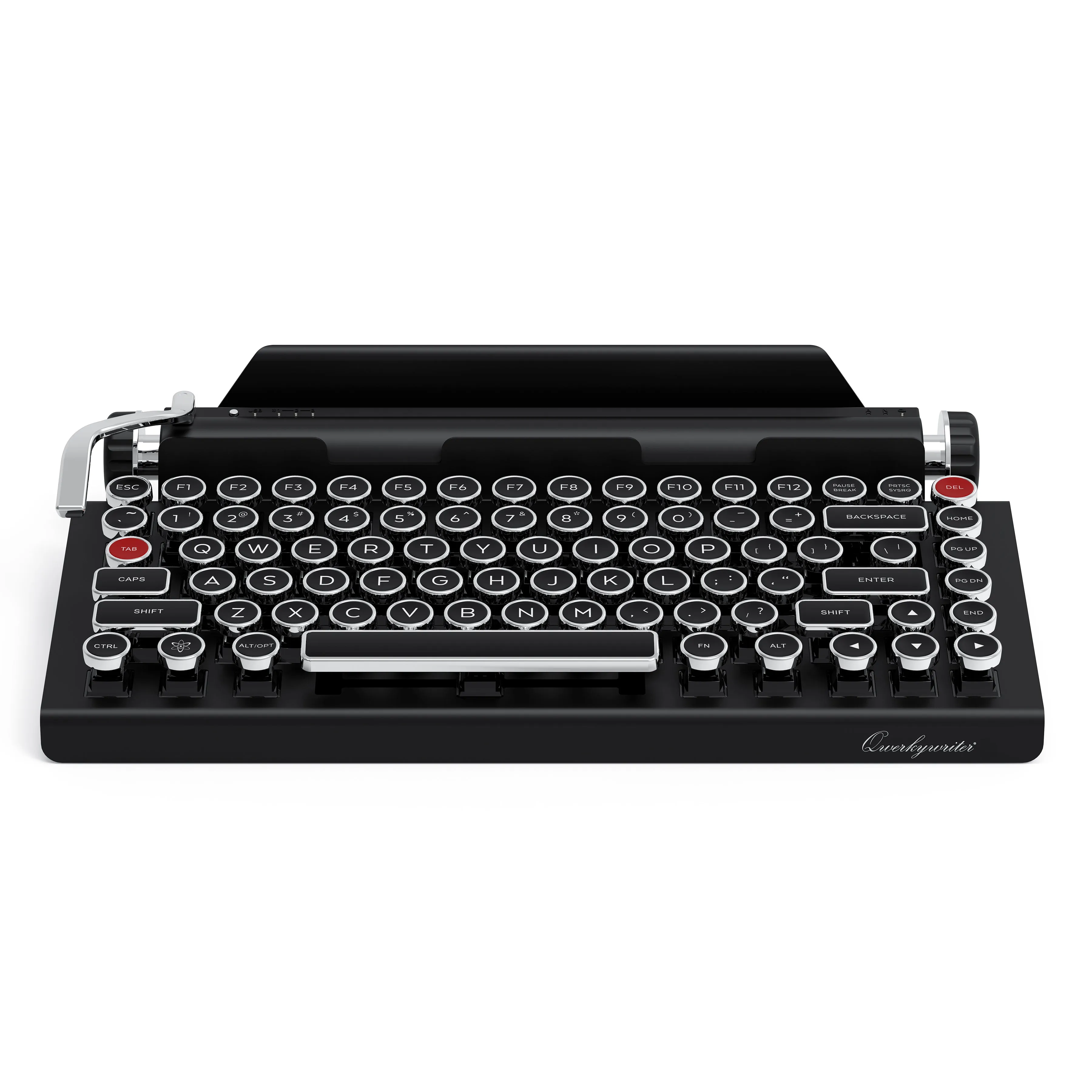 BLACK CHROME QWERKYWRITER® US Layout