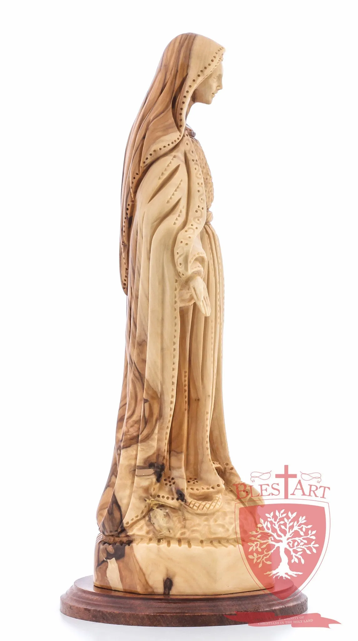 Blessed Mother Mary - Olive wood