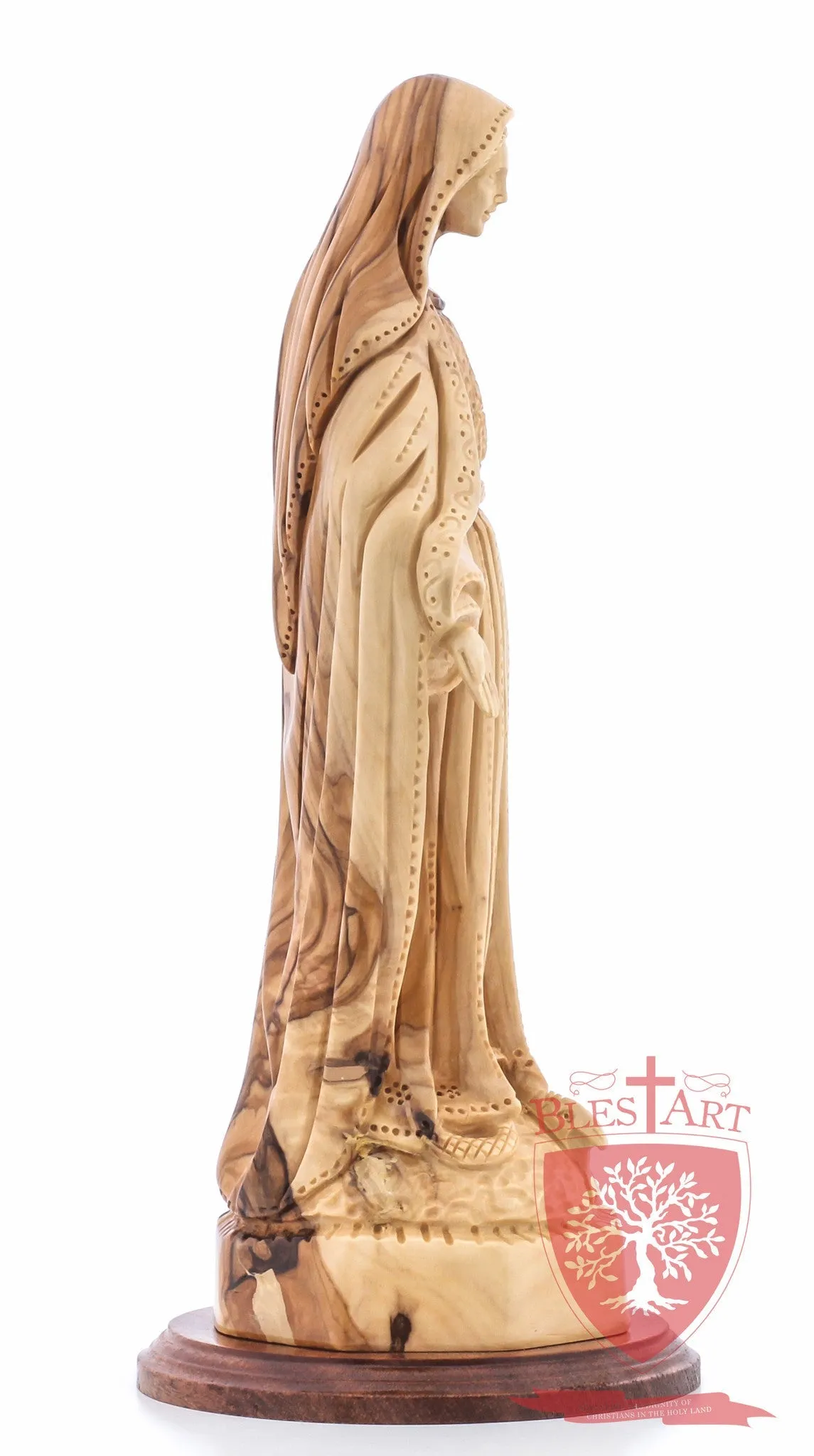 Blessed Mother Mary - Olive wood