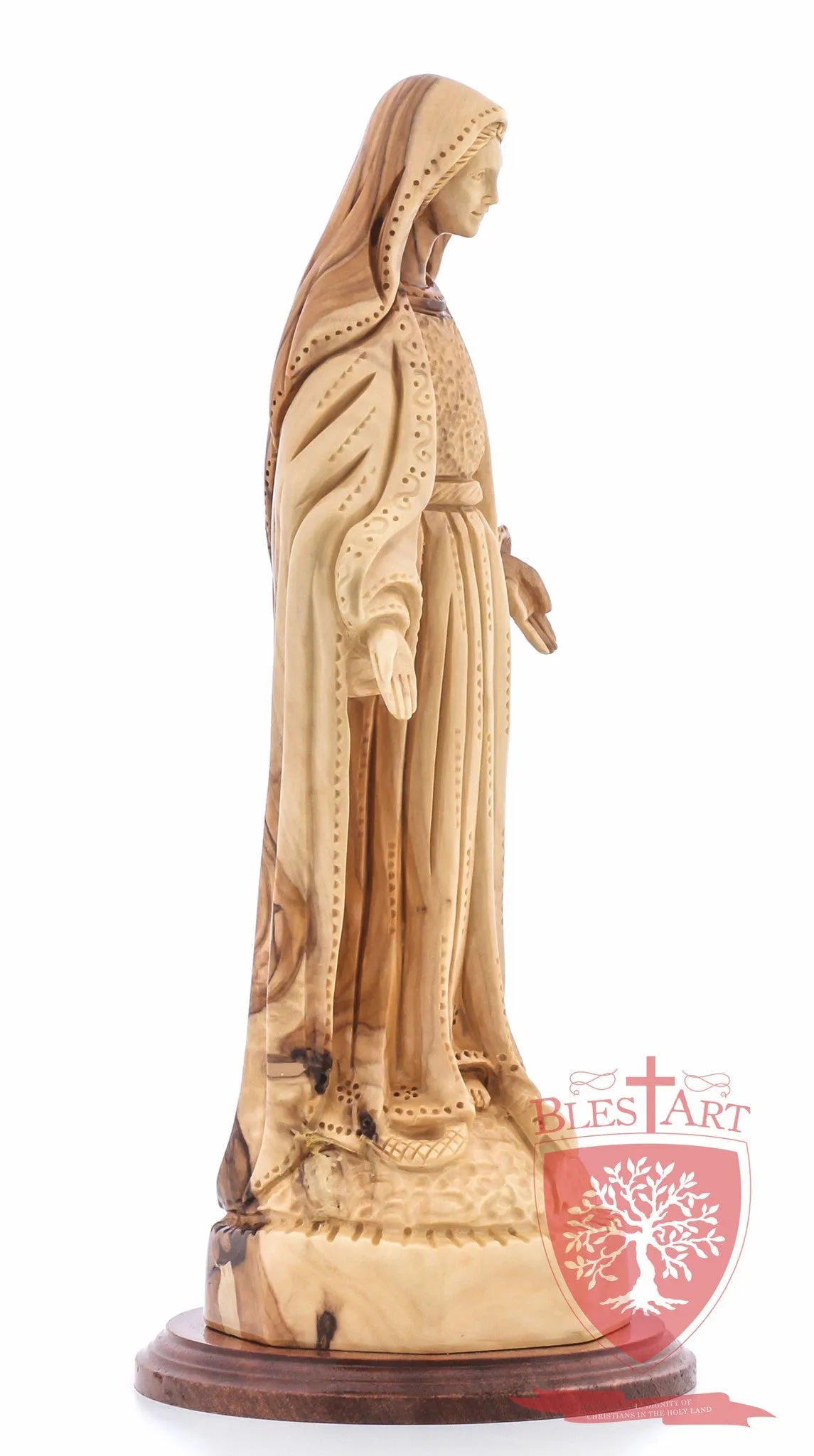 Blessed Mother Mary - Olive wood