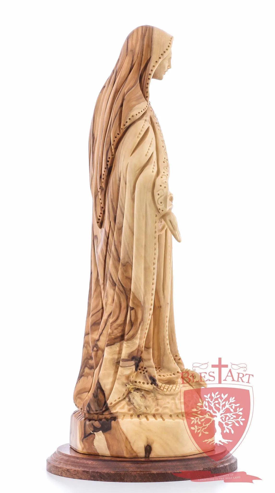 Blessed Mother Mary - Olive wood