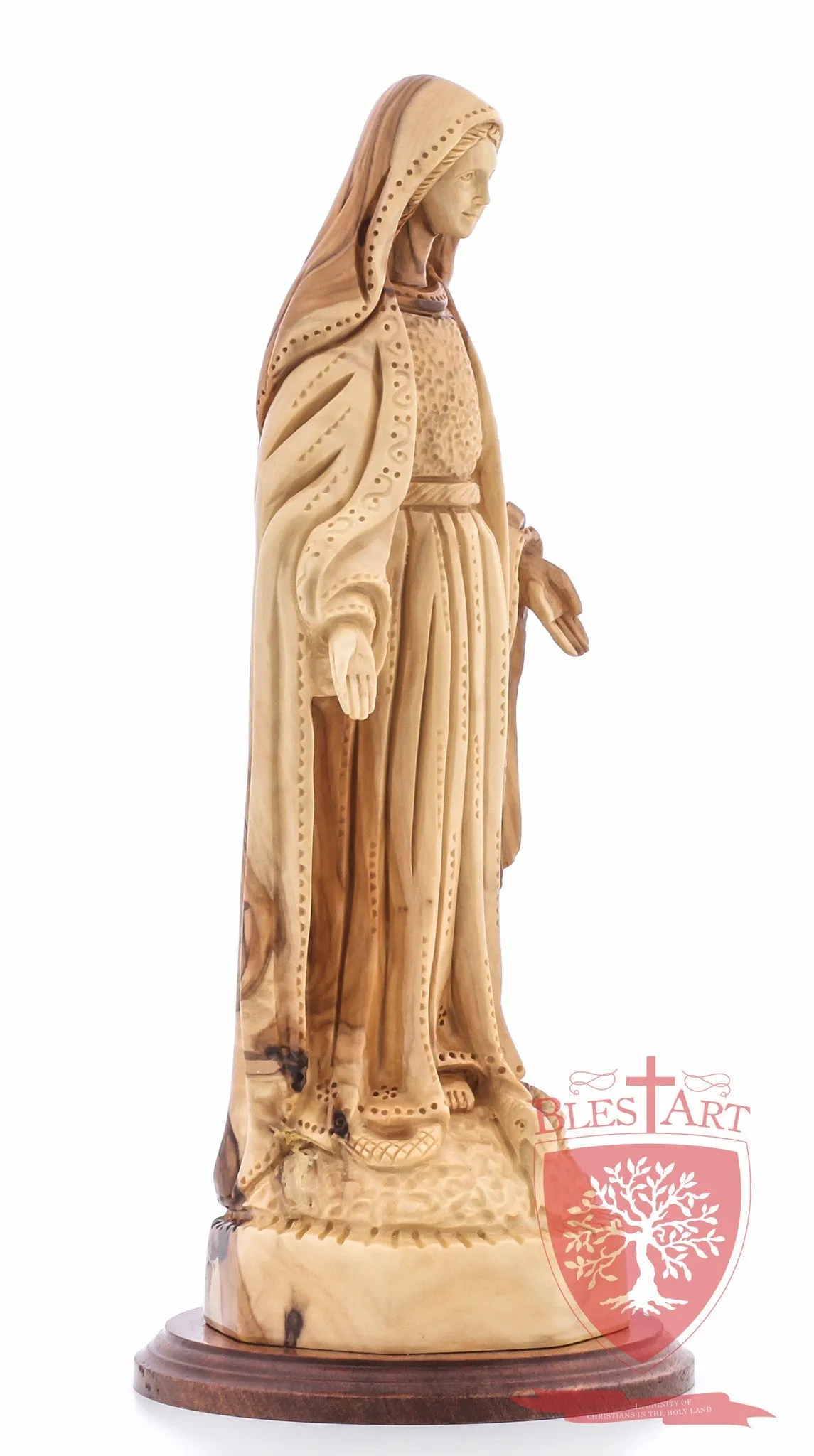 Blessed Mother Mary - Olive wood