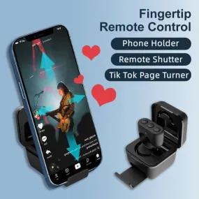 Bluetooth Fingertip Controller for Easy Short Video Browsing