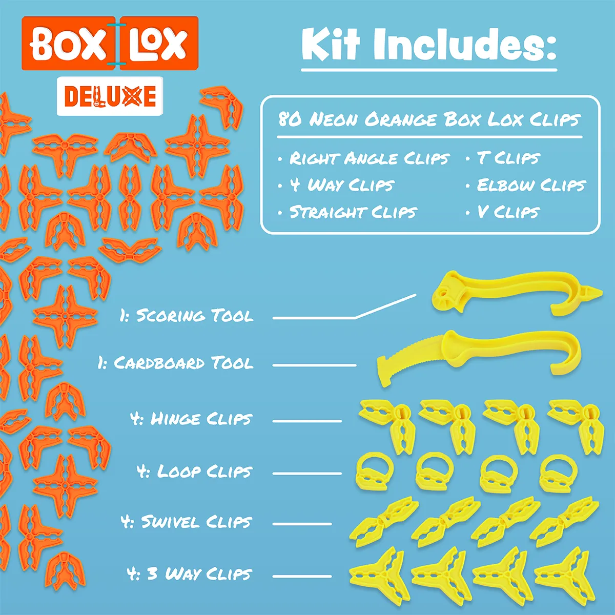 Box Lox Deluxe - Orange