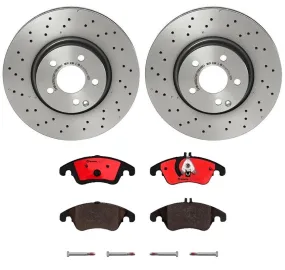 Brembo Disc Brake Pad and Rotor Kits KT00010