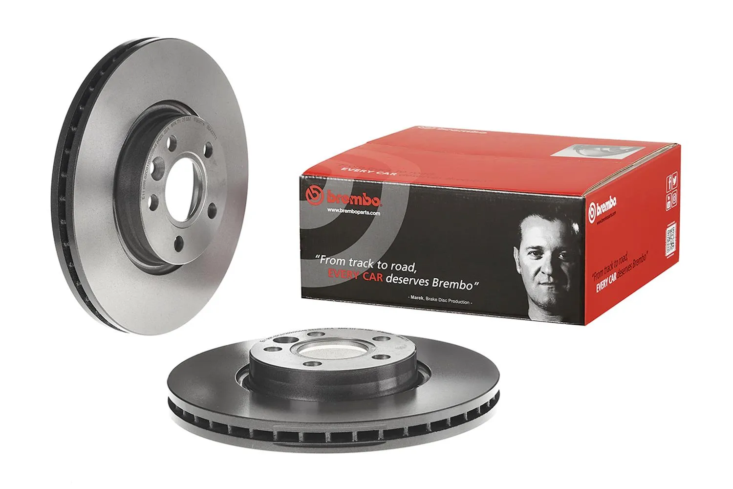 Brembo Disc Brake Pad and Rotor Kits KT00036