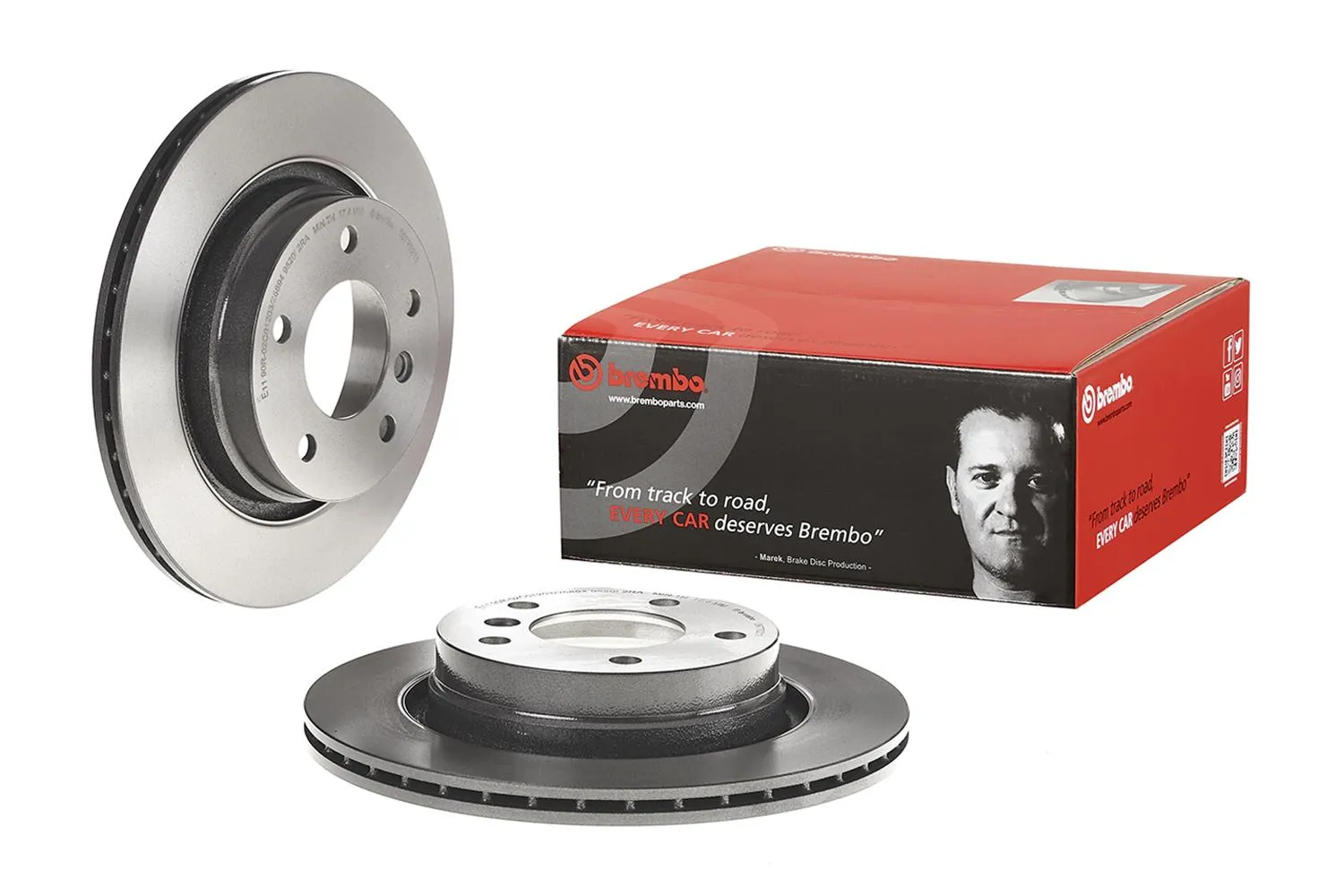 Brembo Disc Brake Pad and Rotor Kits KT00062