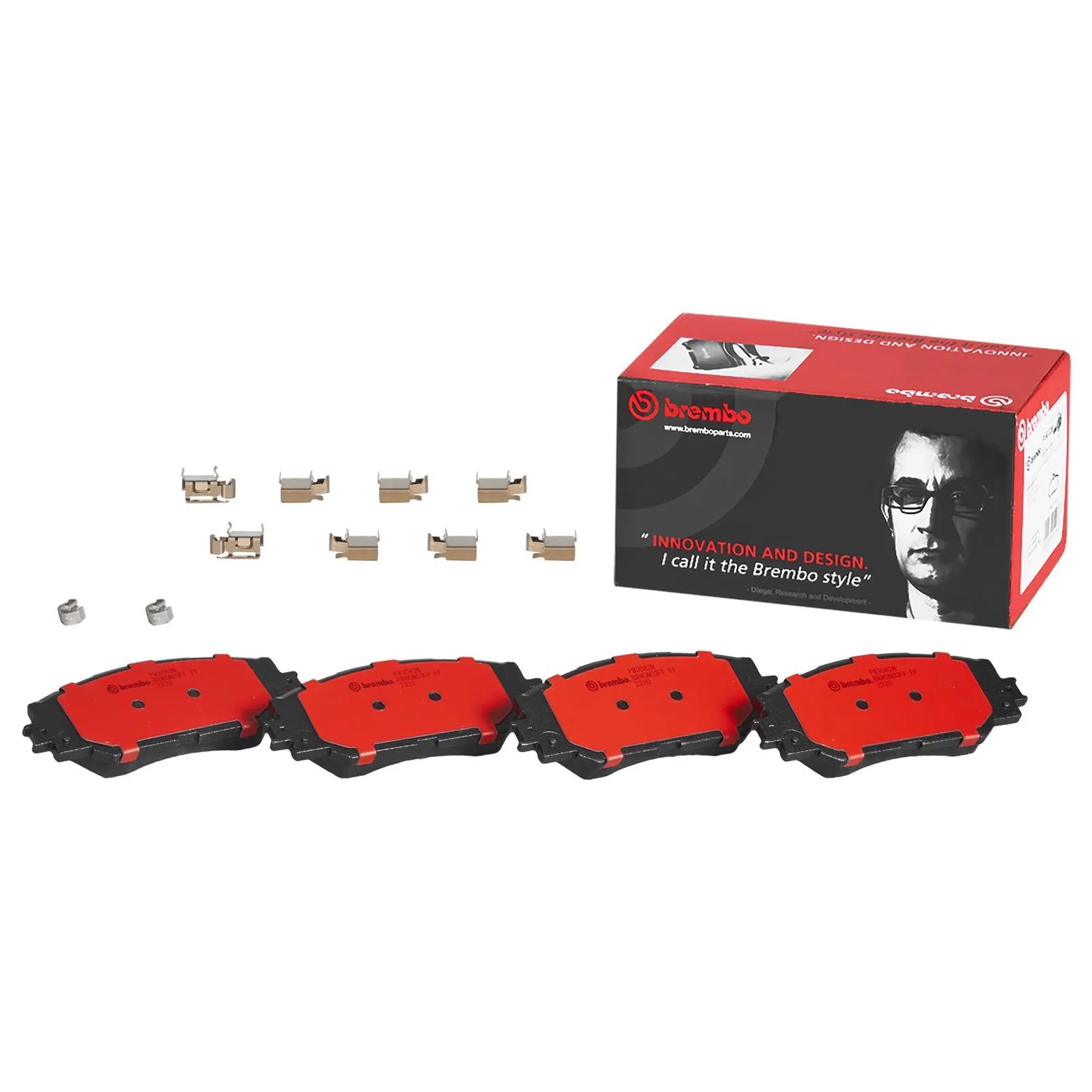 Brembo Disc Brake Pad and Rotor Kits KT00088