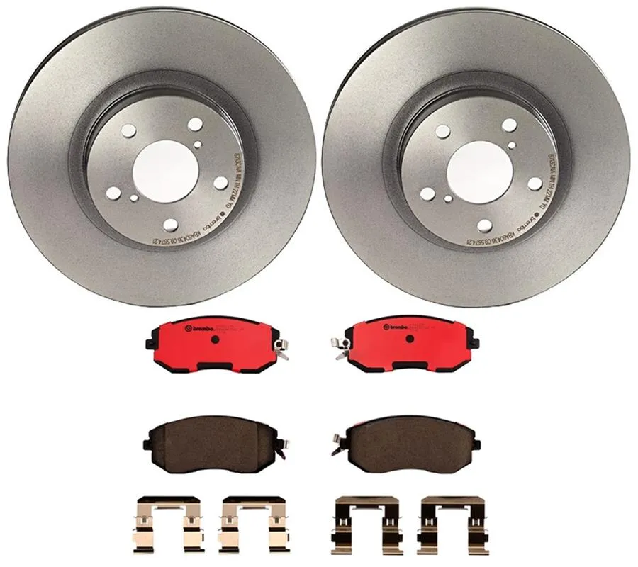 Brembo Disc Brake Pad and Rotor Kits KT00097