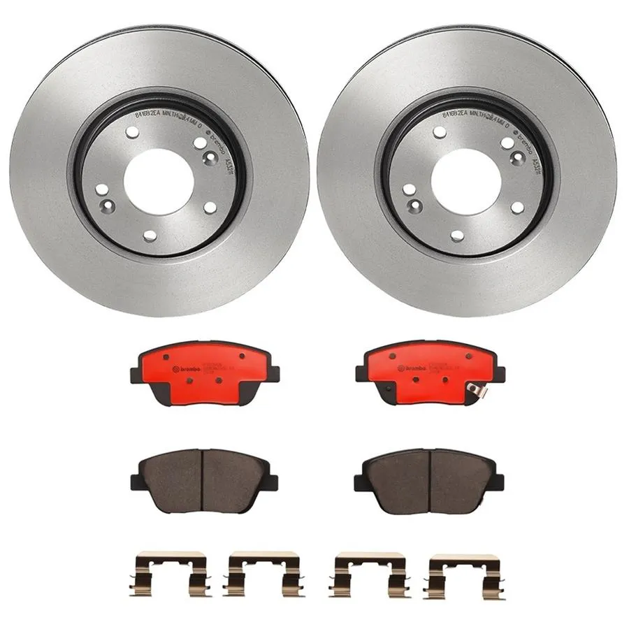 Brembo Disc Brake Pad and Rotor Kits KT00105