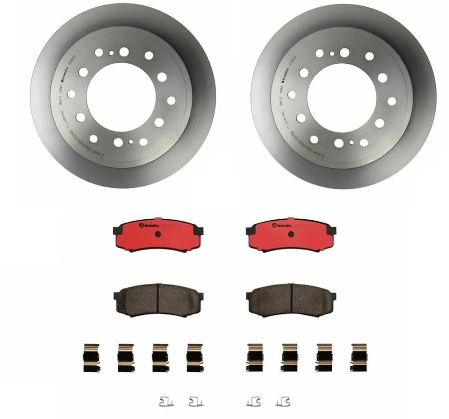 Brembo Disc Brake Pad and Rotor Kits KT00113