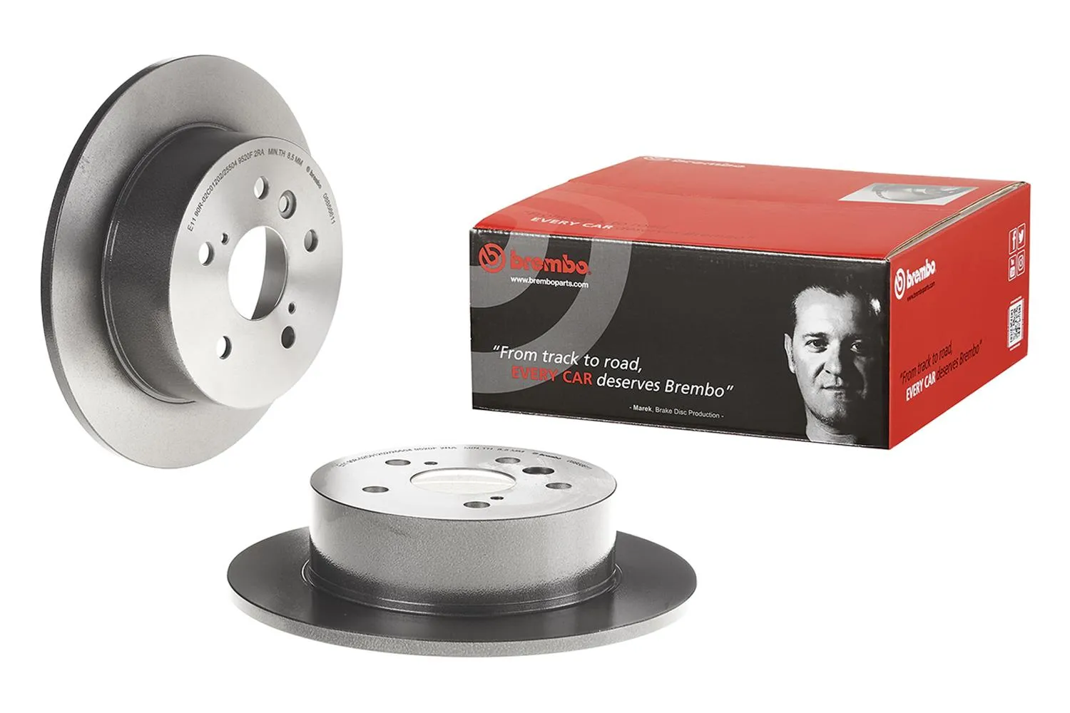 Brembo Disc Brake Pad and Rotor Kits KT00117