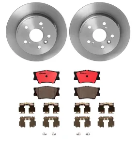 Brembo Disc Brake Pad and Rotor Kits KT00117