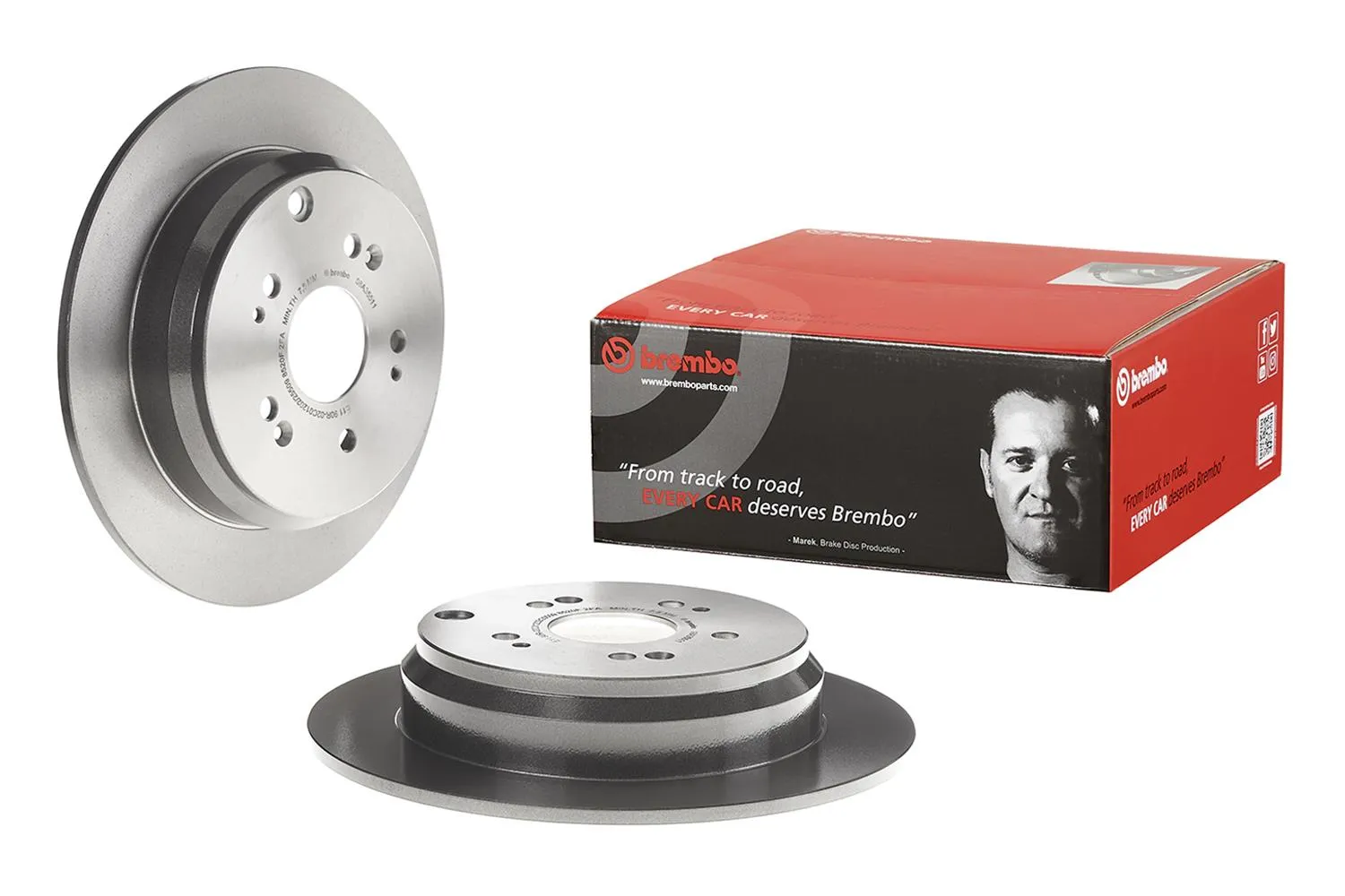 Brembo Disc Brake Pad and Rotor Kits KT00122