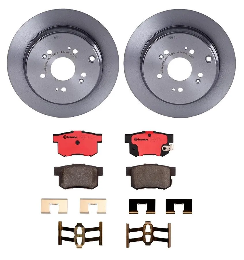 Brembo Disc Brake Pad and Rotor Kits KT00122