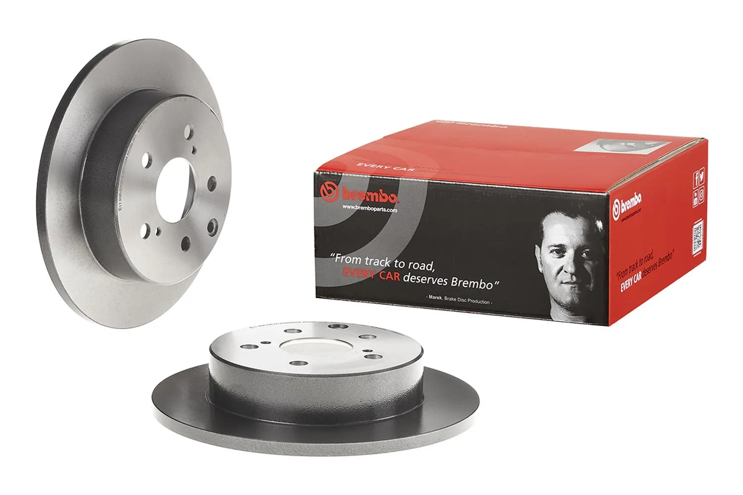 Brembo Disc Brake Pad and Rotor Kits KT00123