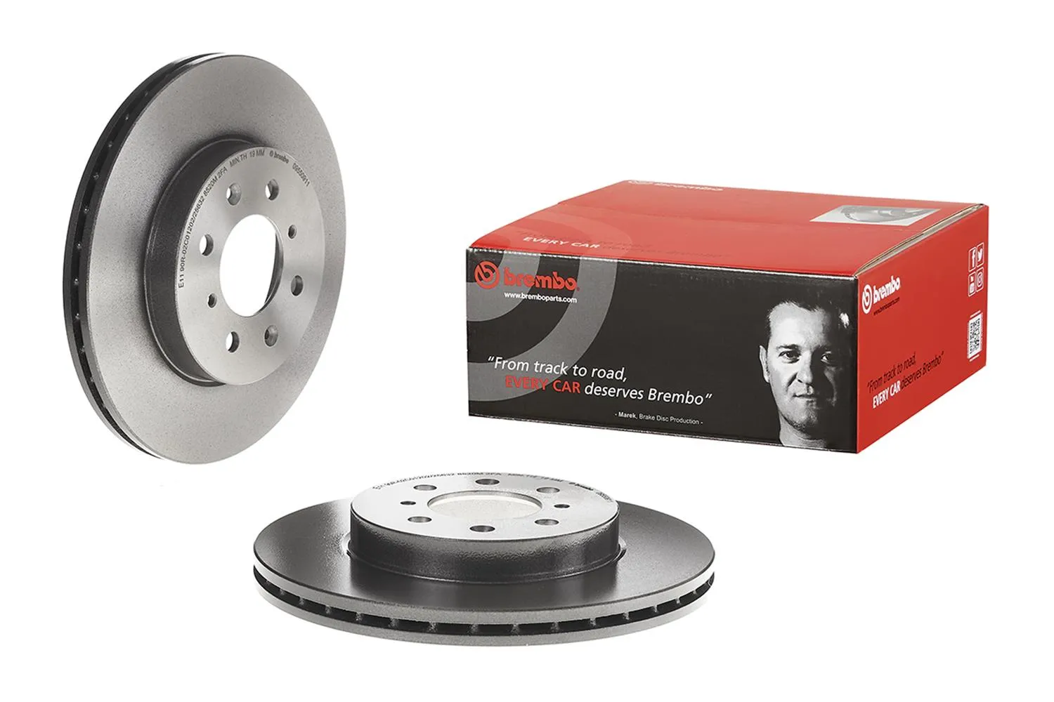 Brembo Disc Brake Pad and Rotor Kits KT00154