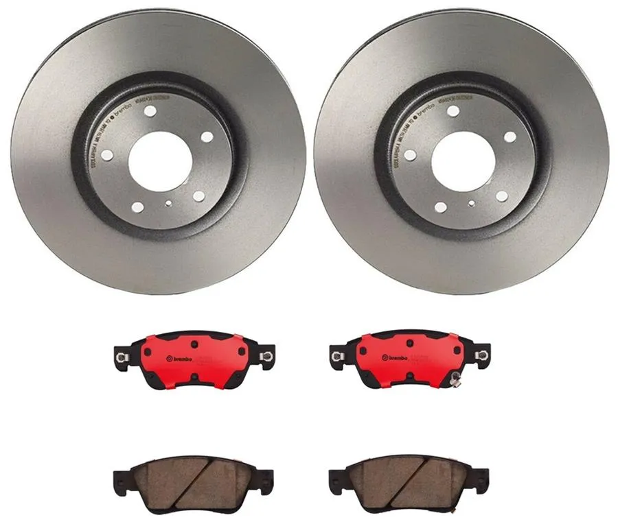 Brembo Disc Brake Pad and Rotor Kits KT00175