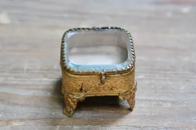 Bronze Victorian Jewelry Box