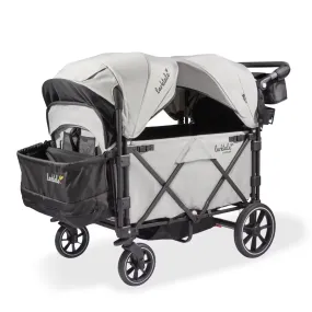 Caravan Quad 4-Seater Stroller Wagon - Grey