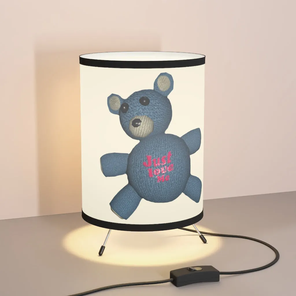 CG Bear Tripod Lamp with High-Res Printed Shade, US/CA plug