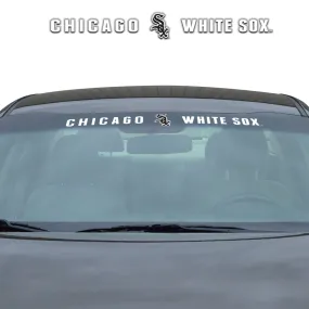 Chicago White Sox Sun Stripe Windshield Decal 3.25 in. x 34 in.