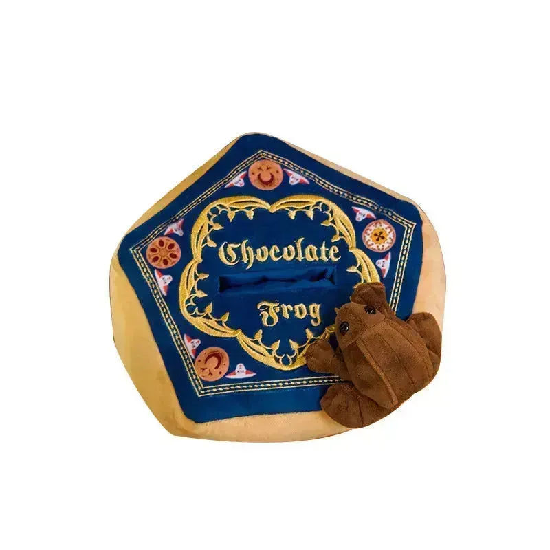 Chocolate Frog Fridge Magnet Tissue Box