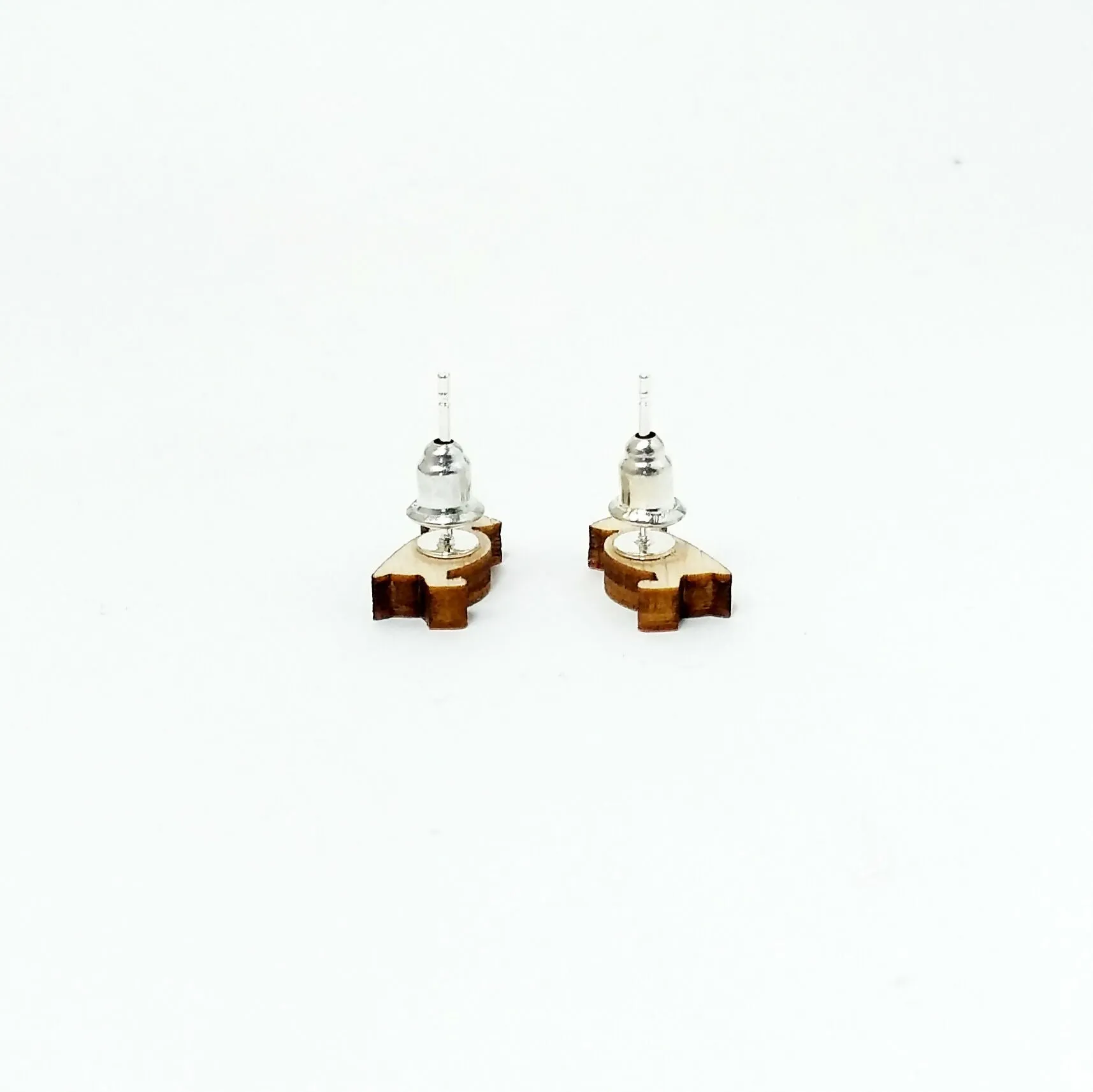 Christmas Puffin Earrings