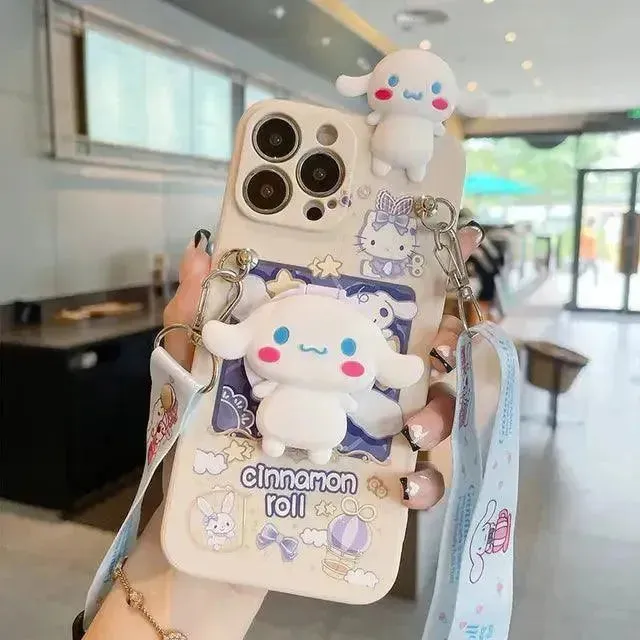 Cinnamoroll Makeup Mirror Case (For iPhones)