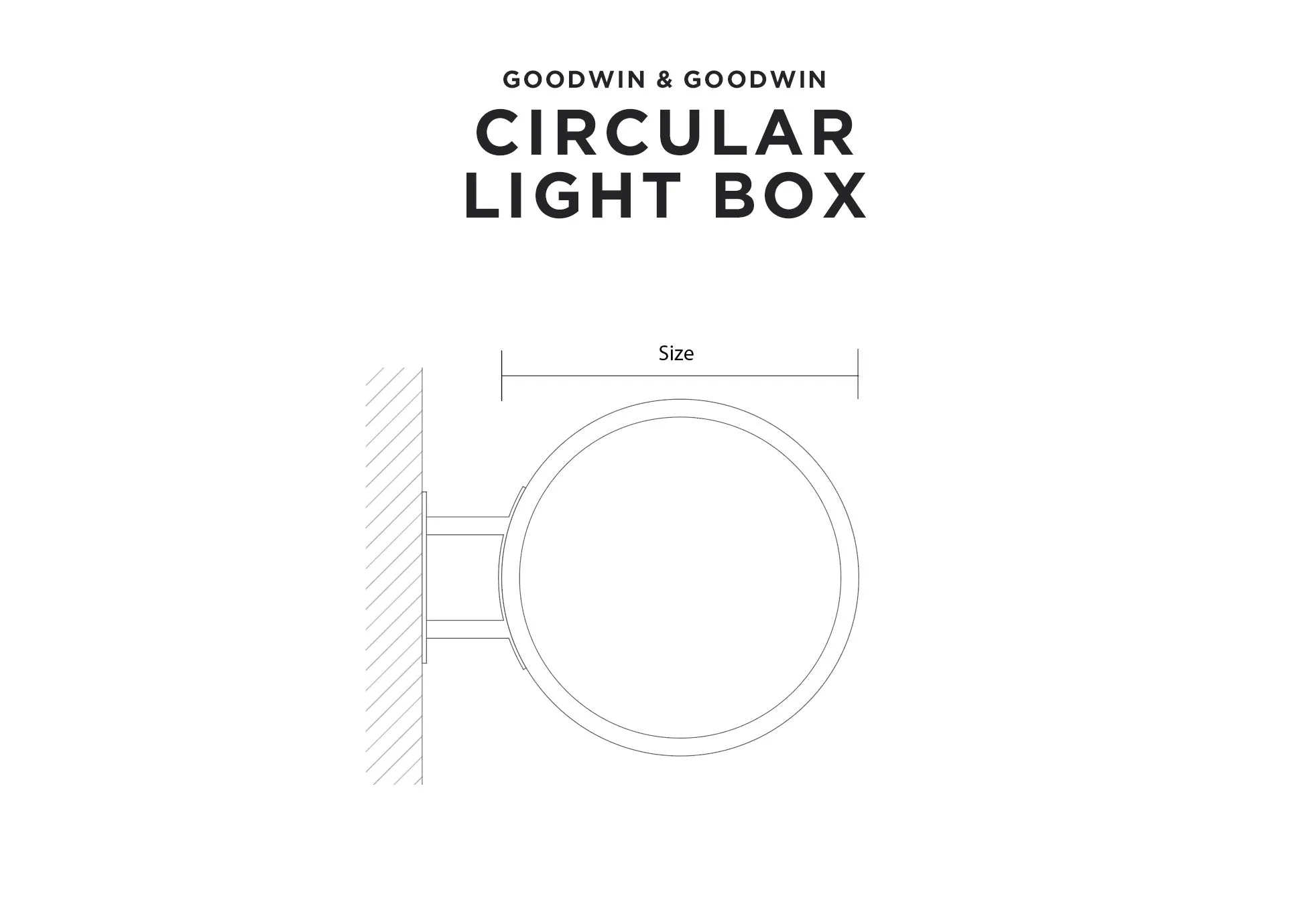 Circular Light Box - Upload your own design!