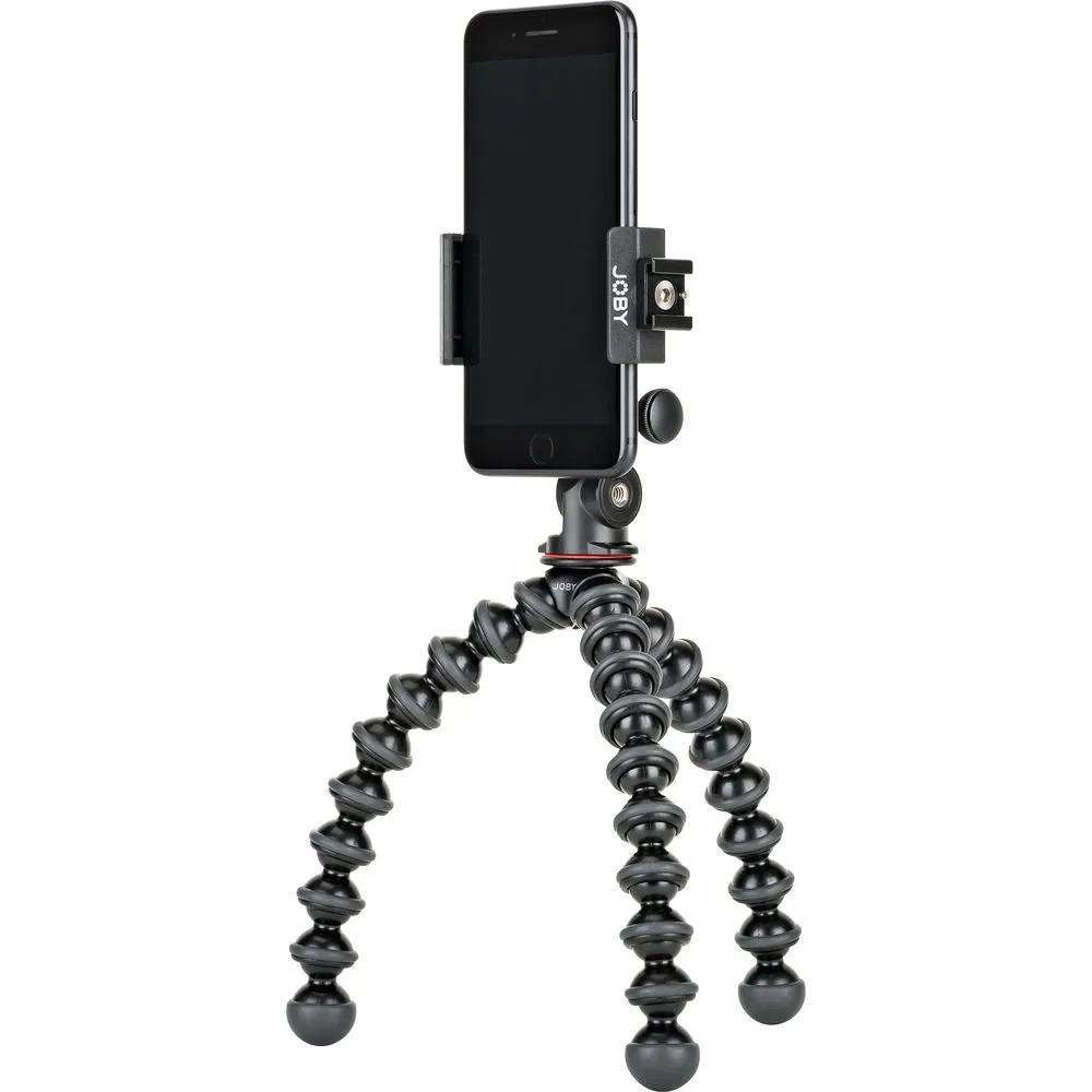 [CLEARANCE] JOBY Griptight Pro 2 Handheld Gorillapod with Tilt Adjustments, Multimode Smartphone Support, 1/4"-20 Threaded Accessory Holes and Cold Shoe Mount for Smartphone and Cameras 1551