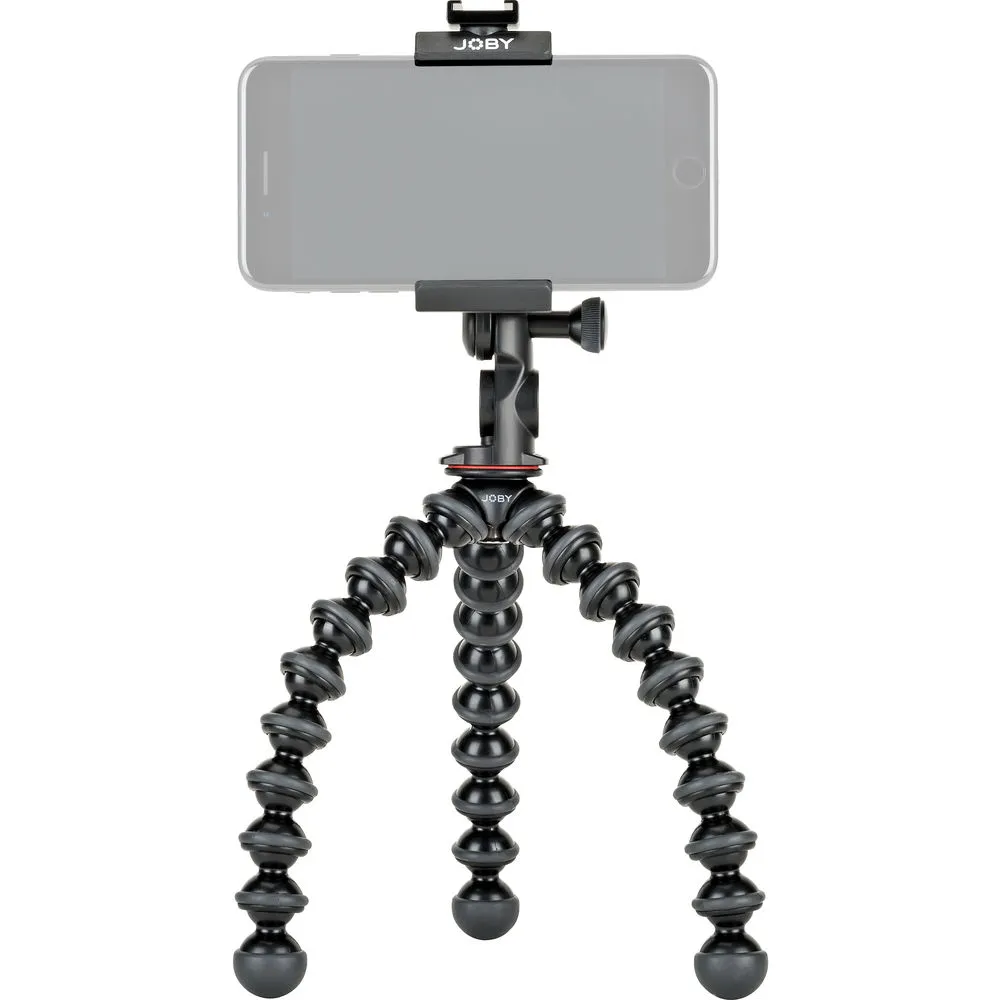 [CLEARANCE] JOBY Griptight Pro 2 Handheld Gorillapod with Tilt Adjustments, Multimode Smartphone Support, 1/4"-20 Threaded Accessory Holes and Cold Shoe Mount for Smartphone and Cameras 1551