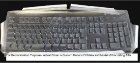 Custom Made Keyboard Cover for Microsoft KU-0045 Natural Elite- 529D104