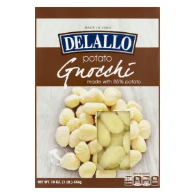 DeLallo Italian Potato Gnocchi 1lb 12 Pack Authentic Italian Pasta