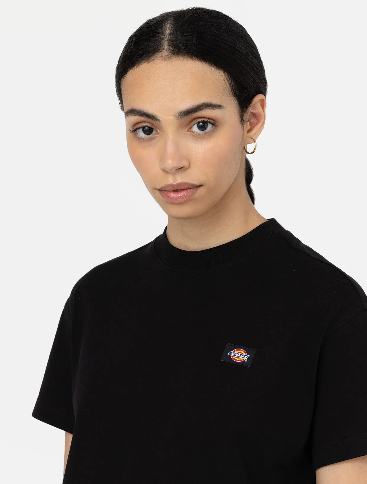 Dickies Oakport Boxy T-shirt Nero Donna