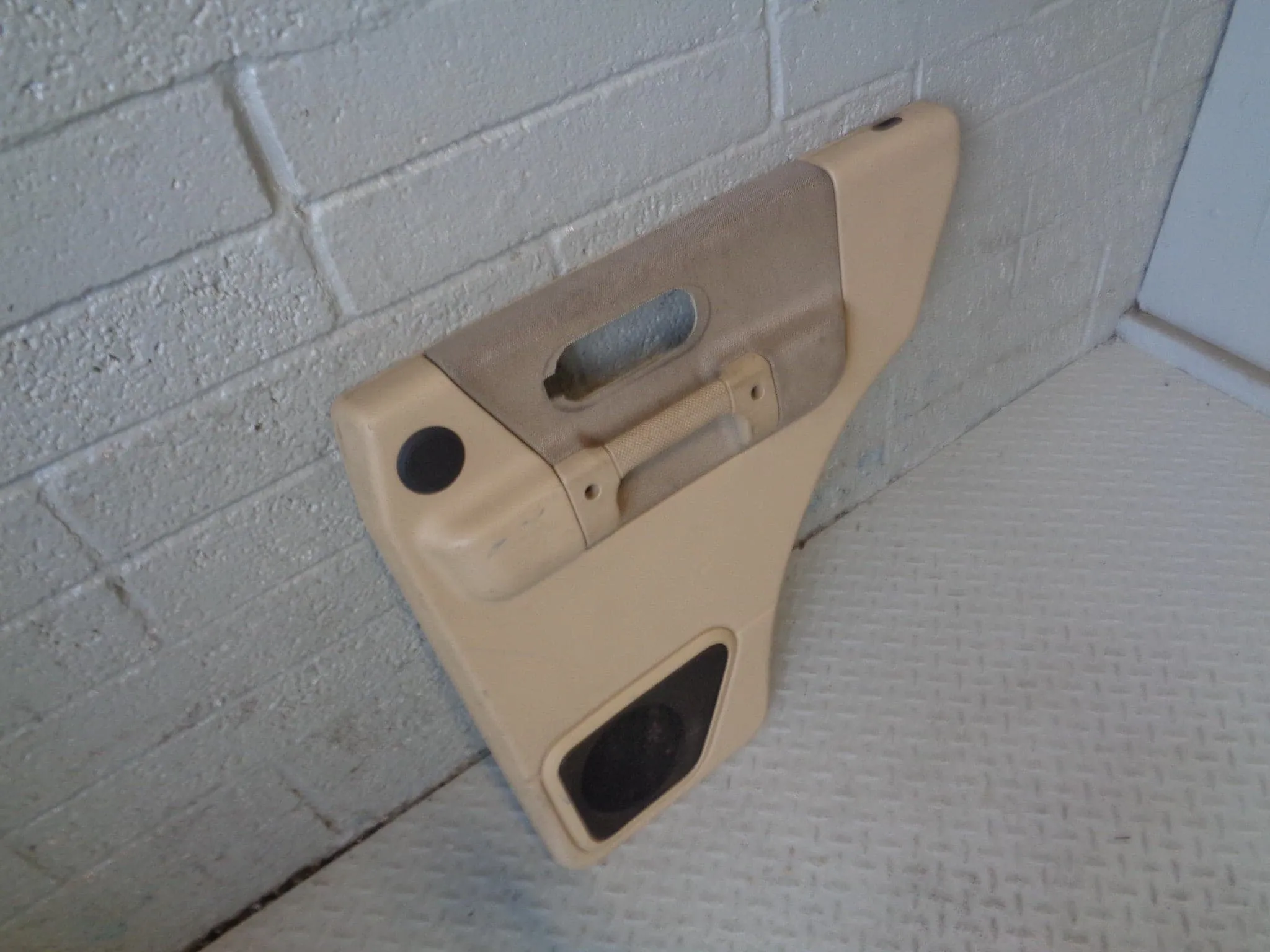 Discovery 2 Door Card Off Side Rear Beige Land Rover 2002 to 2004 R07023