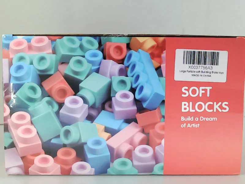 DIY Soft Building Blocks Toy Set - 78 Piece Multicolor Educational Kit