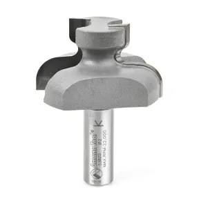 Door Edge Detail Router Bit | 3⁄8 x 1⁄8 Radius x 2" Dia x 1 3⁄16 x 1⁄2 Shank | 53820 | 738685538203