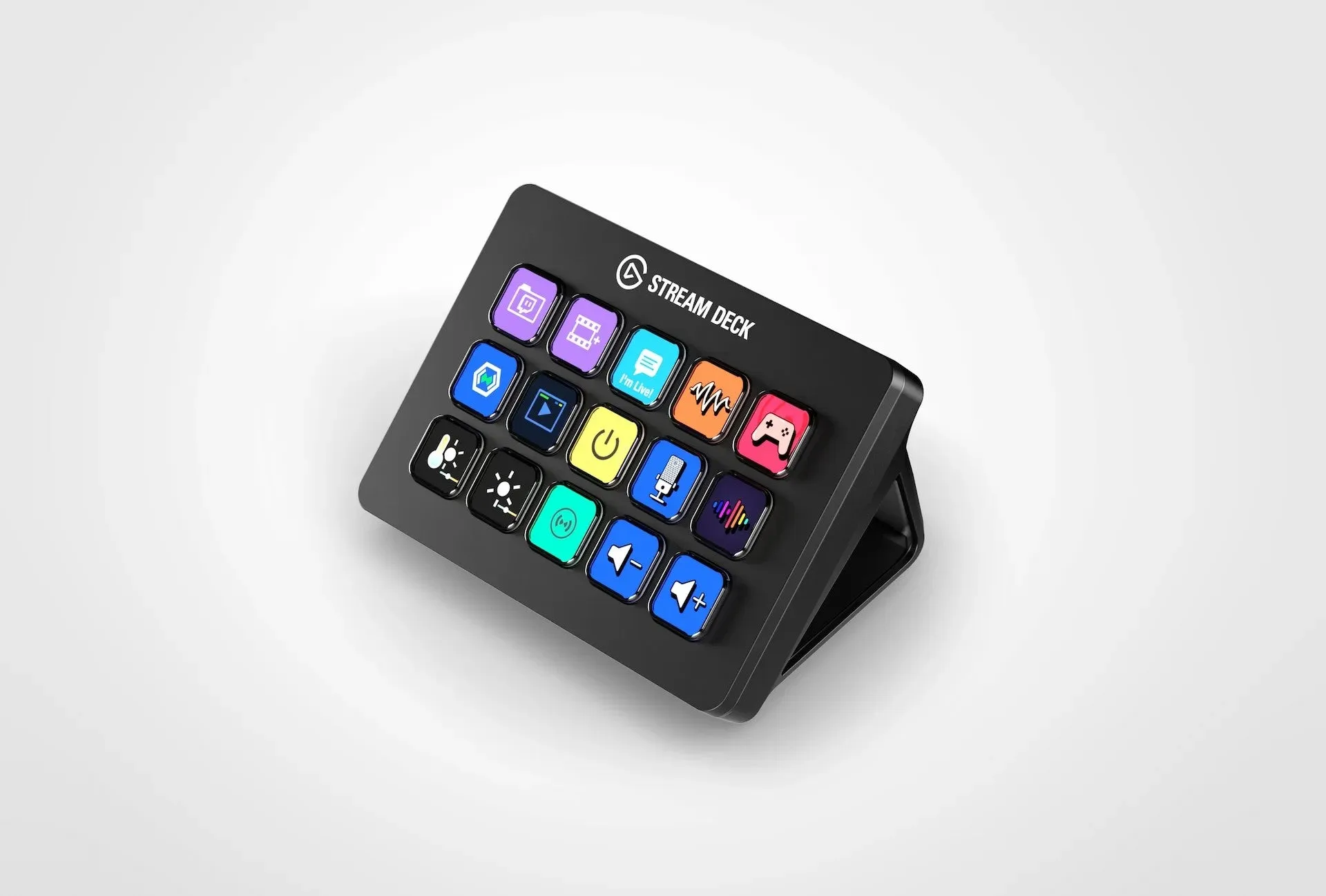 Elgato Stream Deck MK.2: 15 LCD Keys and Adjustable Stand