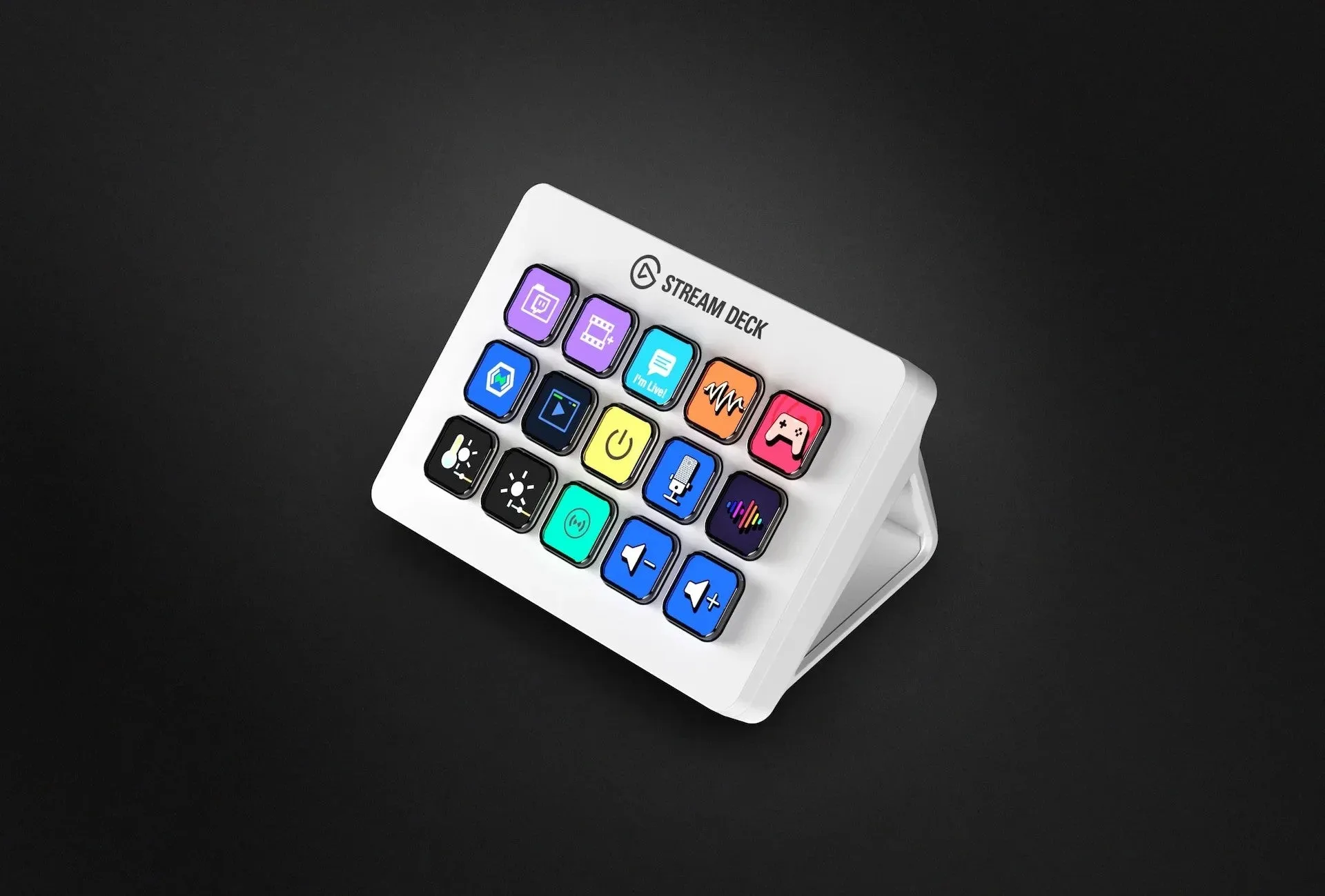 Elgato Stream Deck MK.2: 15 LCD Keys and Adjustable Stand