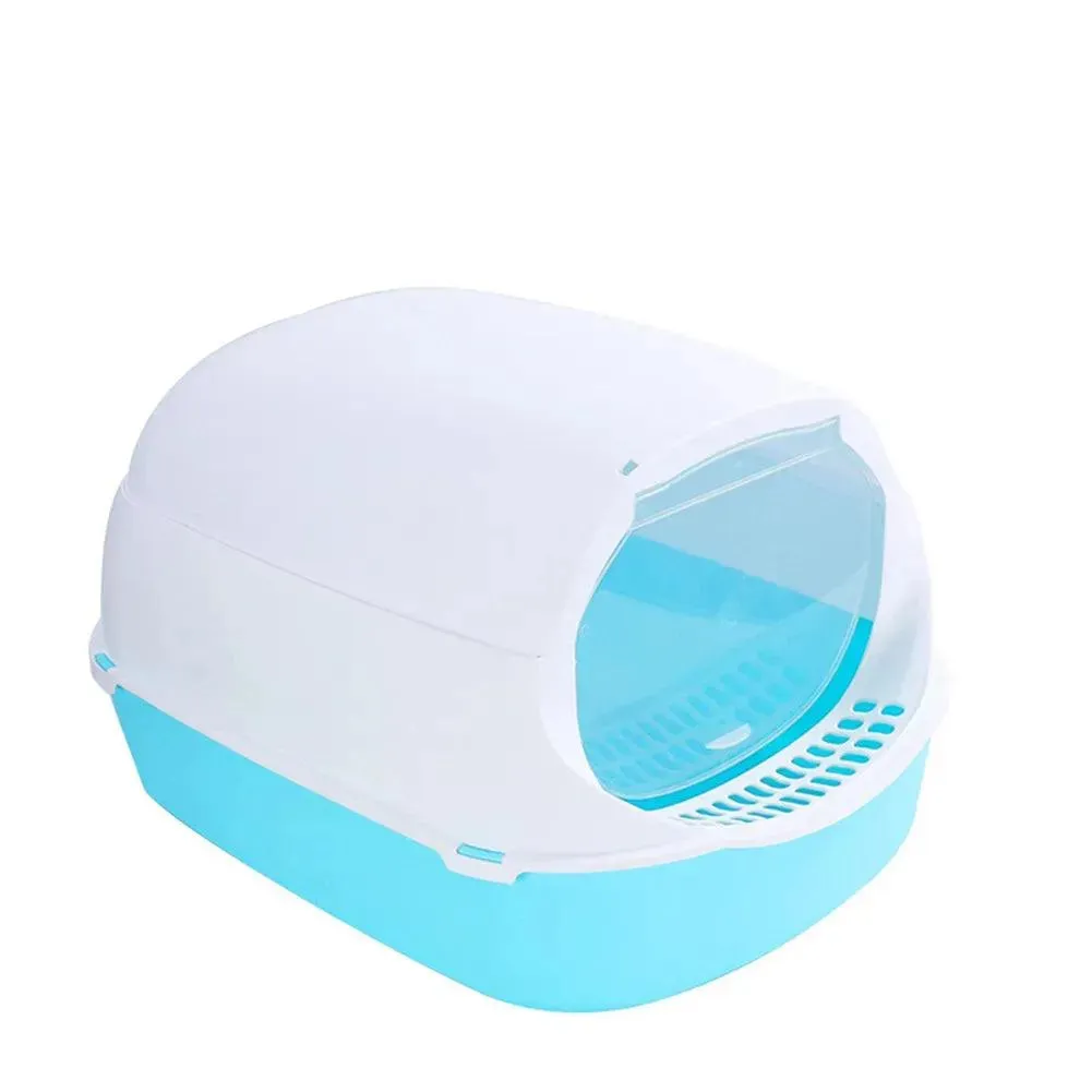 Enclosed Anti-Splash Pet Litter Tray