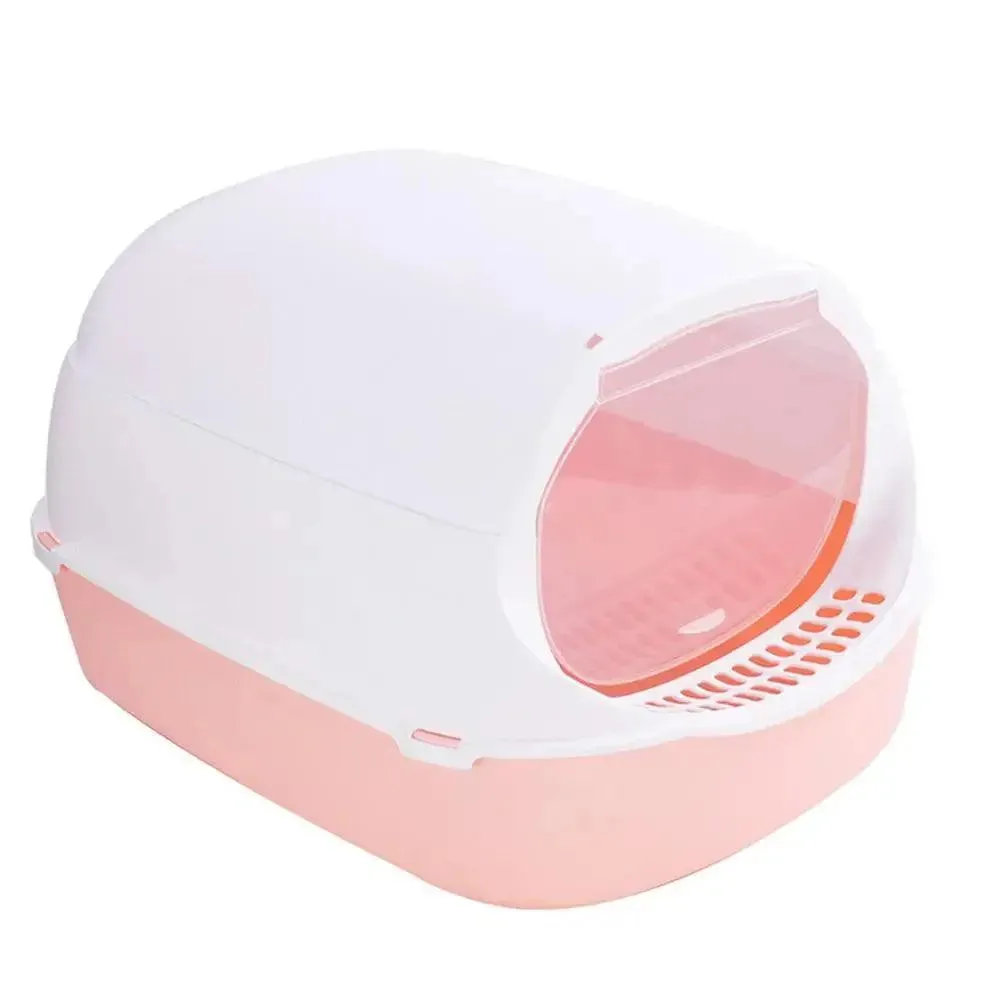 Enclosed Anti-Splash Pet Litter Tray