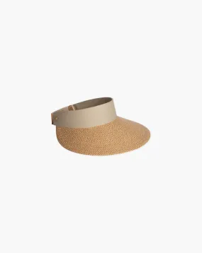 Eric Javitz Champ II Visor in Peanut