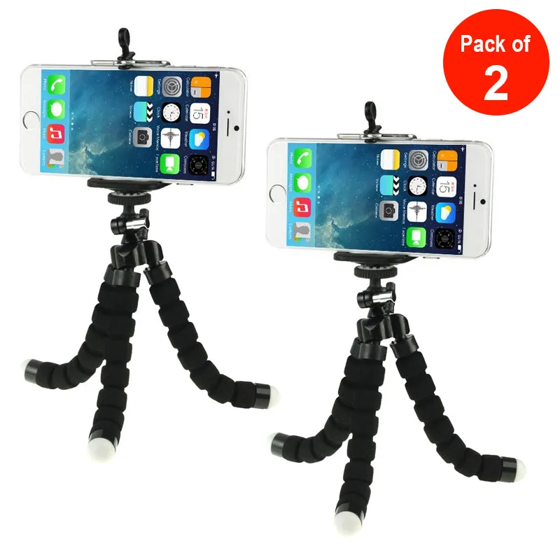 Flexible Octopus Bubble ccc Stand Mount for Smartphone, Camera - pack of 2